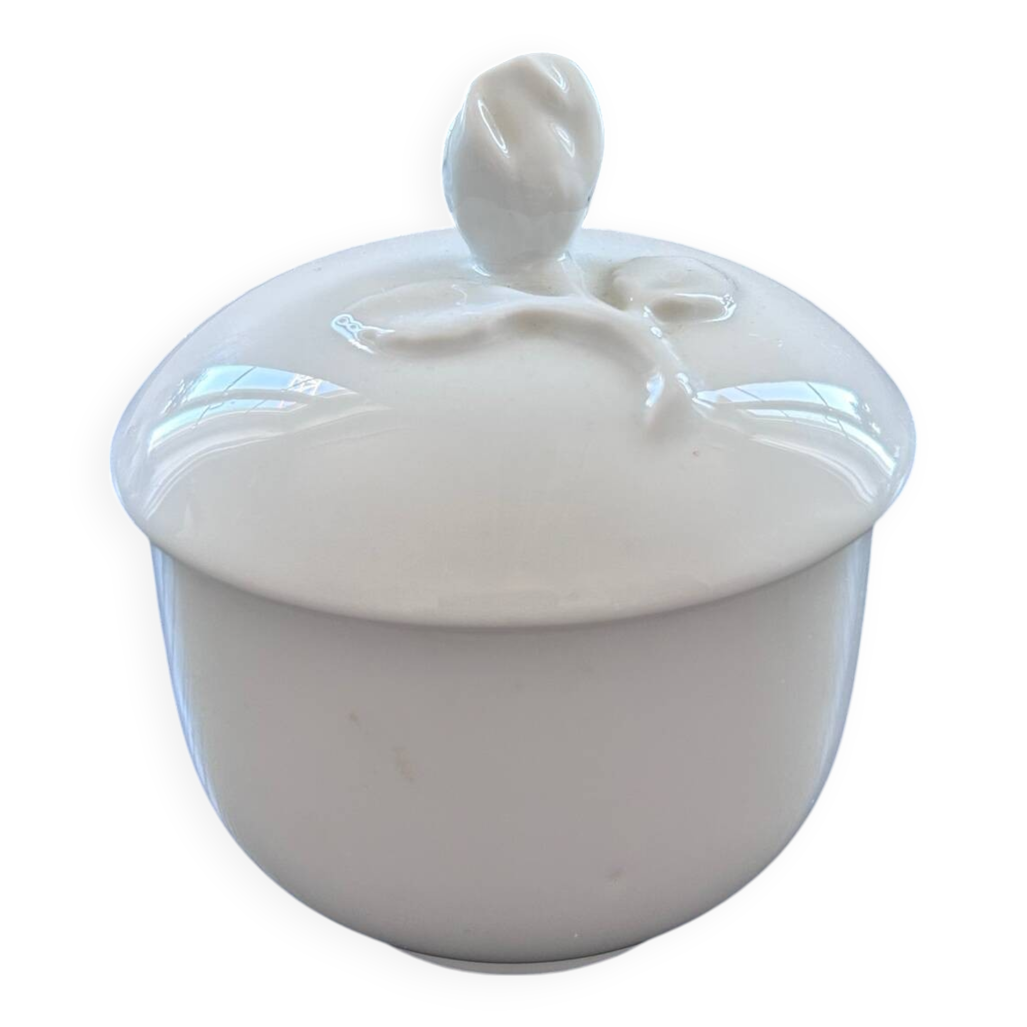 Porcelain sugar bowl