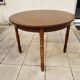 Table ronde extensible année 70