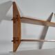 Vintage mid century brutalist pinecwall shelf