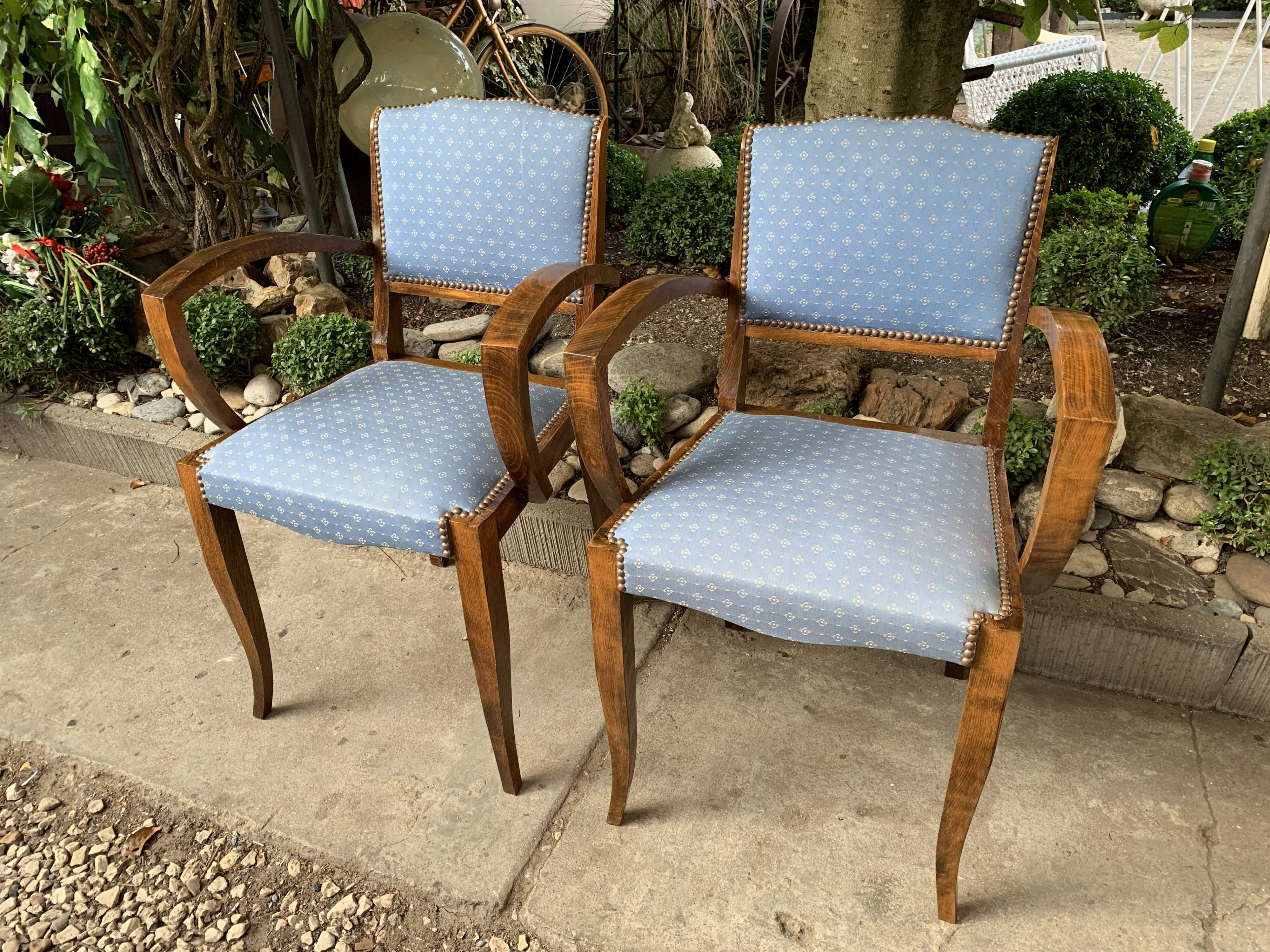 Art Deco bridge chairs