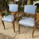Art Deco bridge chairs