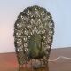 Lampe paon vintage