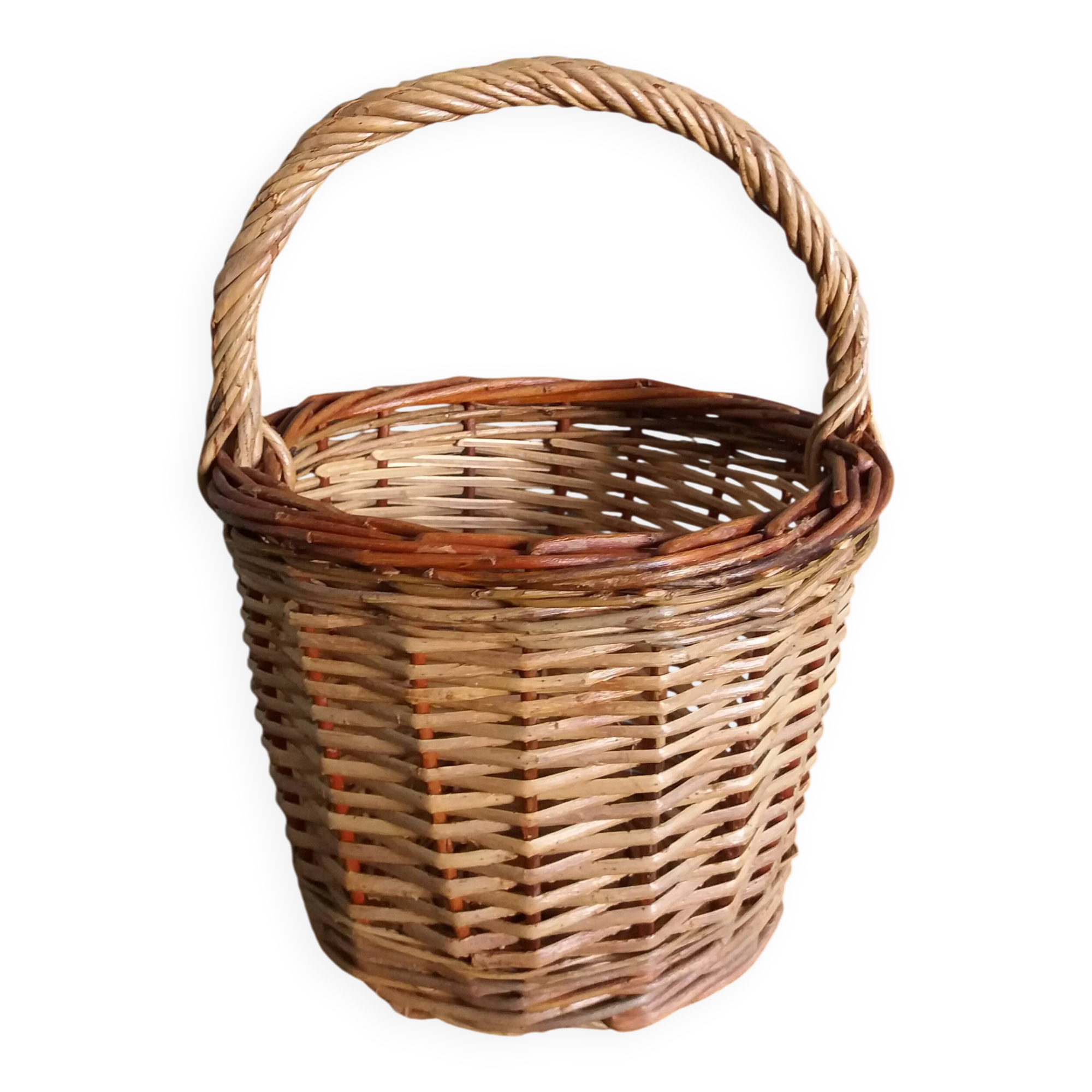 Panier à anse en osier