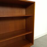 Noten fineer boekenkast LP kast met legplanken nr. 1