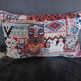 Bohemian kilim style cushion