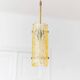 Vintage ceiling light by Carl Fagerlund for Orrefors - moulded golden glass, warm light, glass texture - 1960s - timeless design, gift idea.