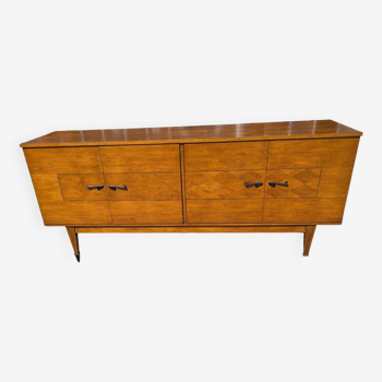 Vintage 4-door sideboard from the 60s in oak