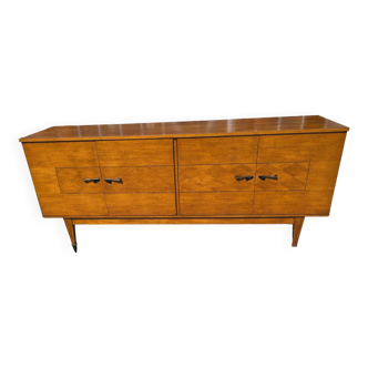 Vintage 4-door sideboard from the 60s in oak