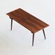Gunni Omann sculptural coffee table rosewood Omann Jun Denmark 1958