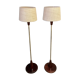 Set de deux lampadaires 1950