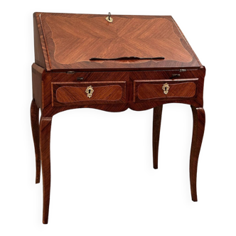 Louis xv period marquetry sloping desk around 1750