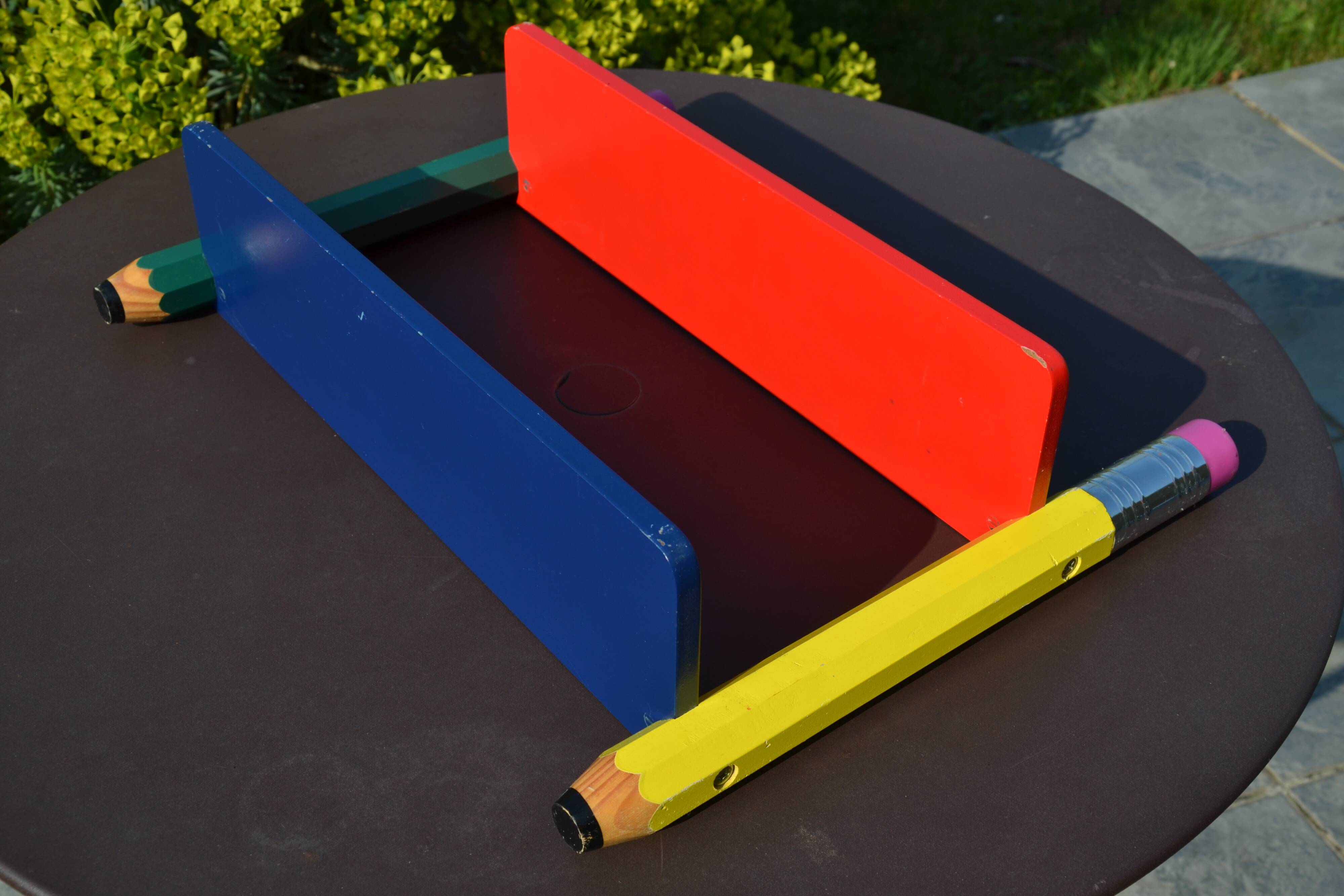 2 pencil shelves Pierre Sala