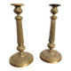 Pair of 19th century Neoclassical candlesticks