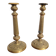 Pair of 19th century Neoclassical candlesticks