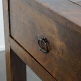 Antique French Dining Table in Fruitwood from the 18th Century