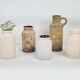 Vases vintage Jura de Scheurich Ceramic, RFA, années 1970, ensemble de 5