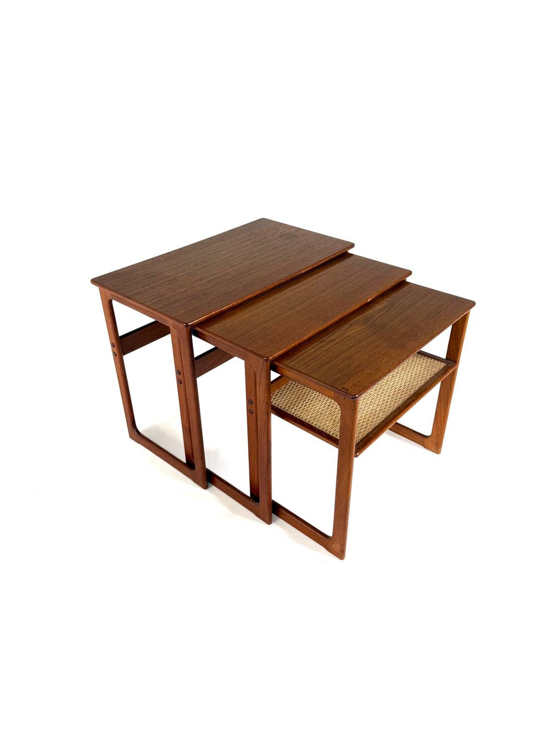 Vintage nesting tables, Johannes Andersen, Silkeborg ‘60