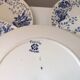Creil and Montereau ironstone plate with primrose decoration, 19th century