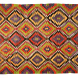 Anatolian handmade kilim rug 292 cm x 206 cm