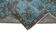 Handmade rustic anatolian 1980s 195 cm x 328 cm blue rug
