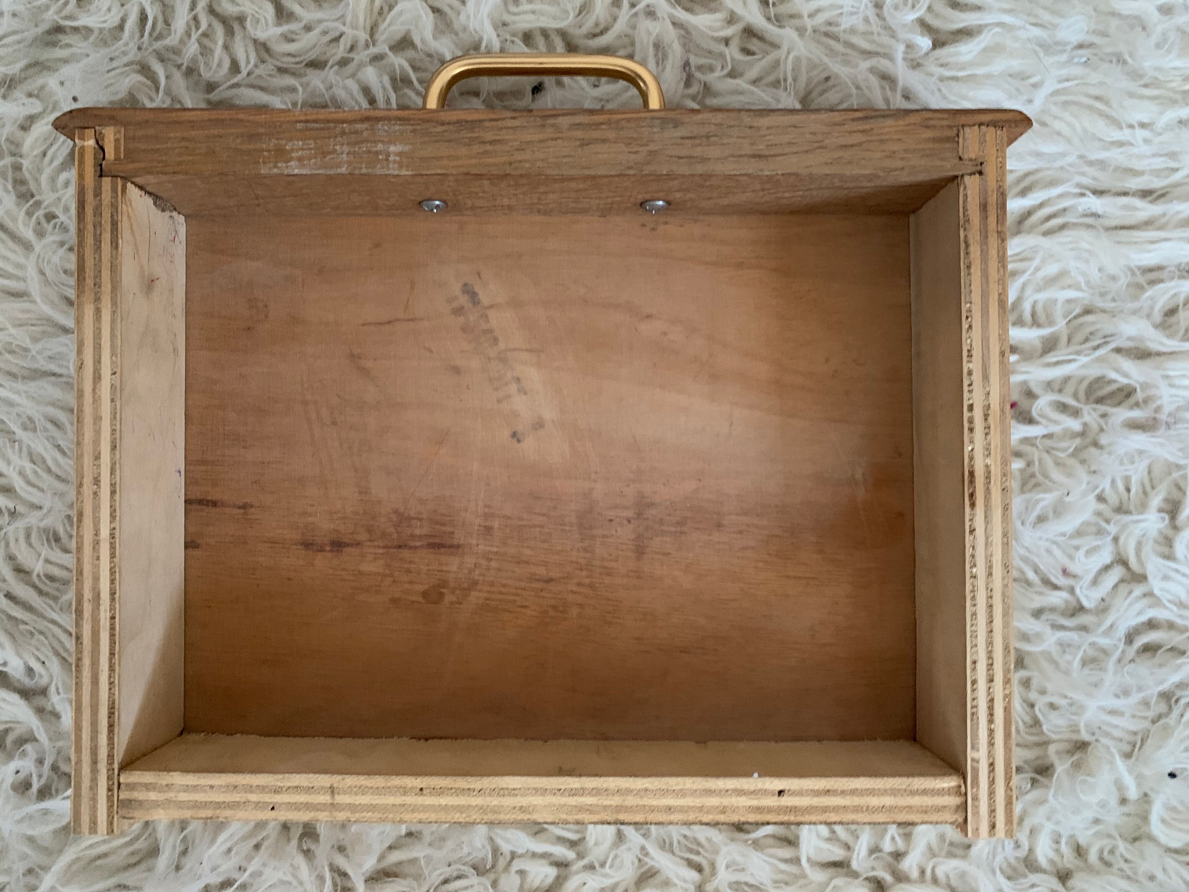 Console en chêne 1960