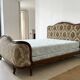 Lit Louis XV vintage en bois
