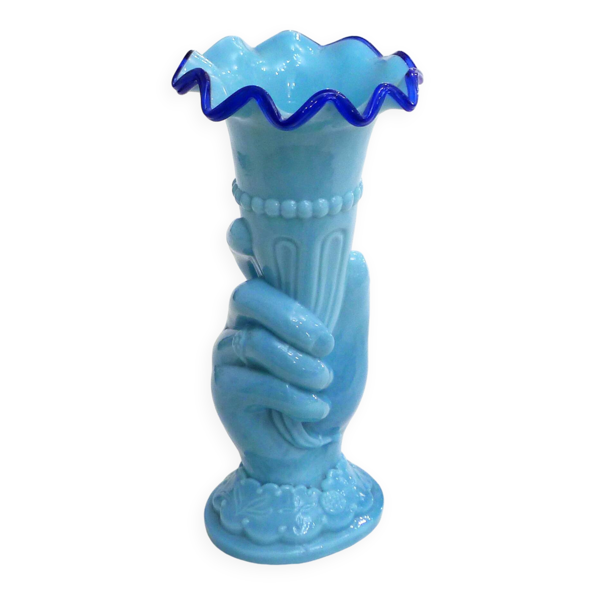 Opaline Main Cornet Vase