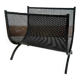 Cast iron magazine rack, circa 1950