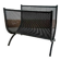 Cast iron magazine rack, circa 1950