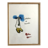 Emmanuelle MESSIKA, Untitled 9 (Drawings series), 2012. Ink on paper signed in pencil