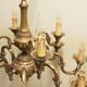 Bronze chandelier, Mazarin style, 12 lights, mid-19th century.