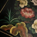 Small vintage Chinese hand painted cabinet / chest of drawers