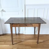 Table de ferme 1 tiroir