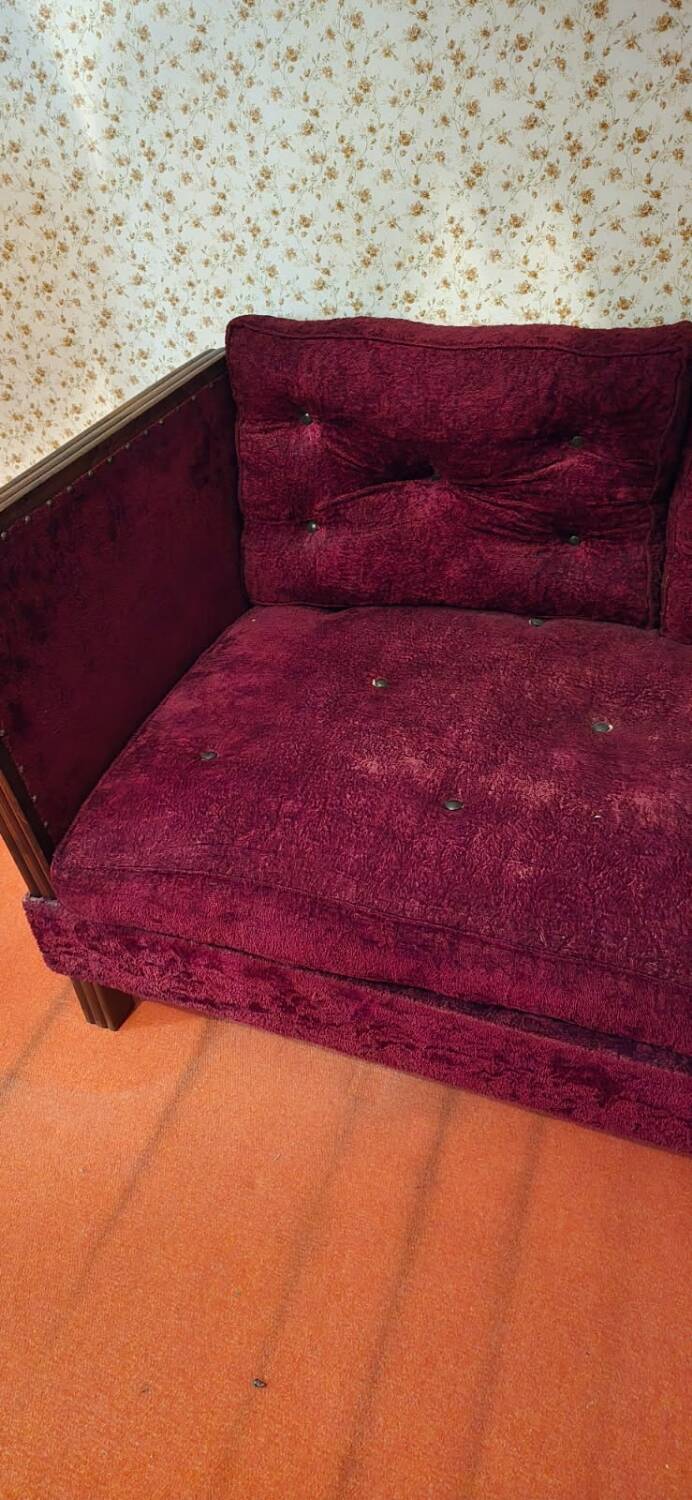 Vintage convertible sofa bed