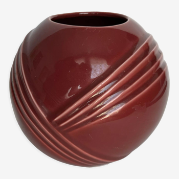 Ceramic ball vase