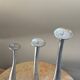 Cast aluminum candle holders