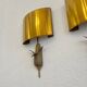 Pair of neoclassical wall sconces corn ear model Maison Charles Paris