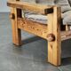 Yngve Ekström Dymling Three-Seater Pine Sofa for Swedese, 1970s