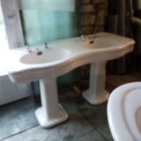 Old double sink