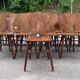 Lot 16 chairs bistro brasserie chalet deco mountain
