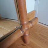 Bamboo mirror 47x41 cm