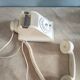 telephone from the 50s in beige bakelite
