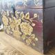 Male Chinese ancient floral and fish patterns.