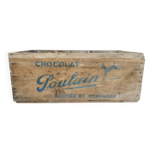 Caisse de rangement en - chocolat