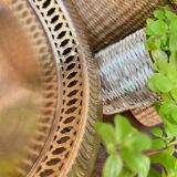 Round brass serving tray