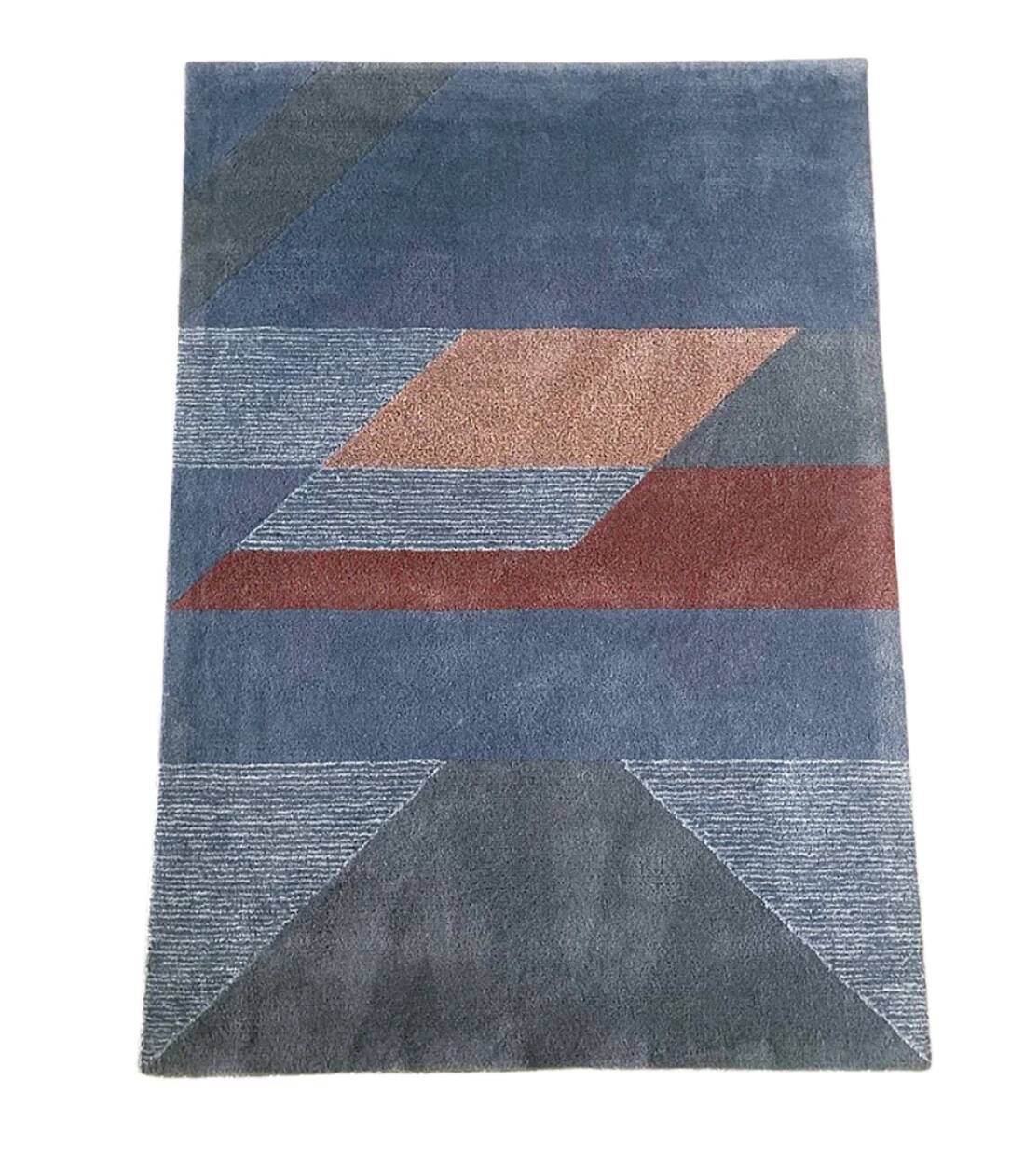 Artisca Vermont rug handmade tufted 1980-1990 France