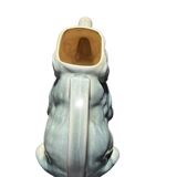 Ceramic jug in the shape of an elephant.