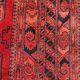 Ancient carpet turkmen ersari afghan 137x203 cm