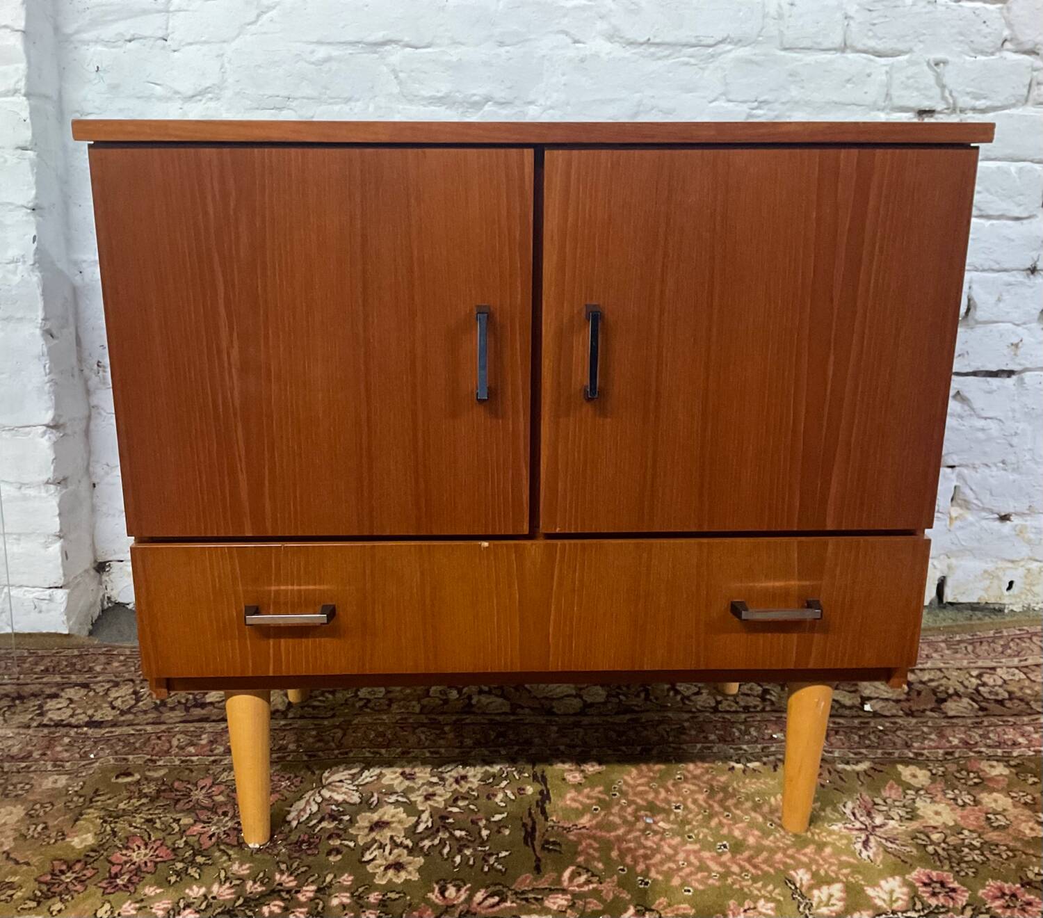 Vintage teak TV cabinet from the 60s