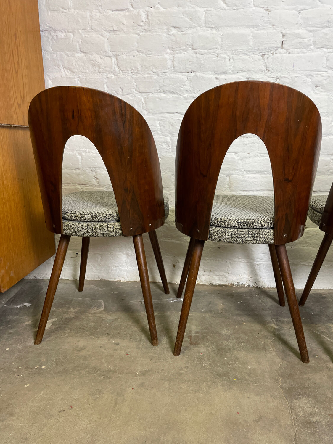 4 Antonin Suman chairs 1960